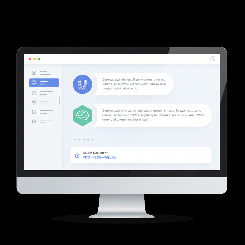 Slack AI 챗봇 대화 화면