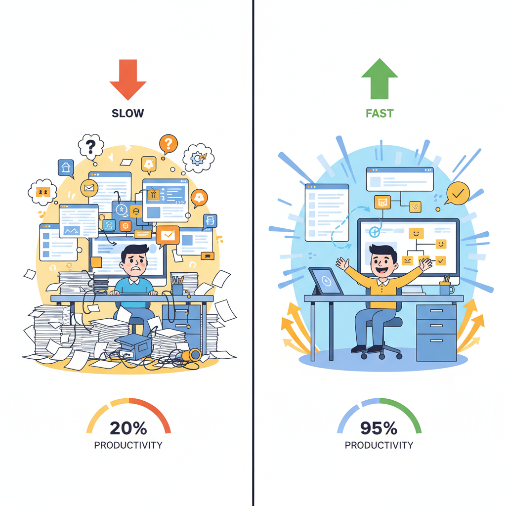 Cursor 도입 전후 생산성 비교