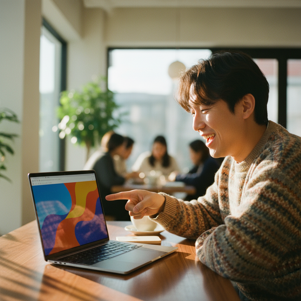 Bolt.new로 웹앱을 만드는 모습
