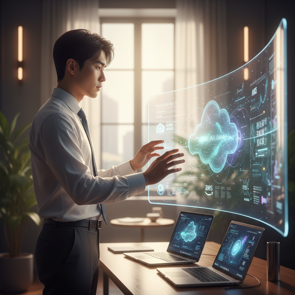 AI 기반 클라우드 예측 스케일링을 모니터링하는 한국인 전문가
