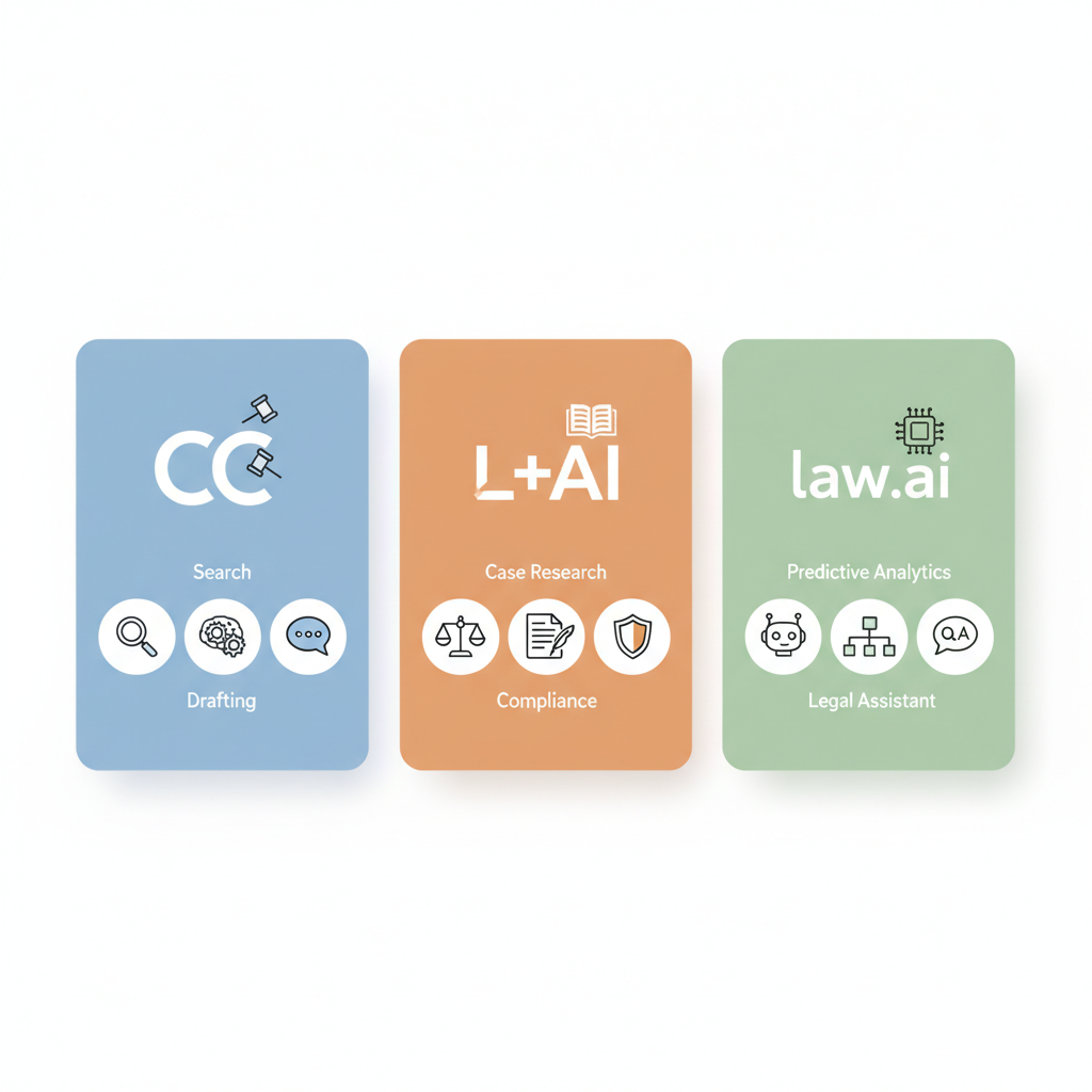 AI 계약서 검토 및 법률 문서 분석 툴 3대장 비교 (CoCounsel, Lexis+ AI, Law.ai)