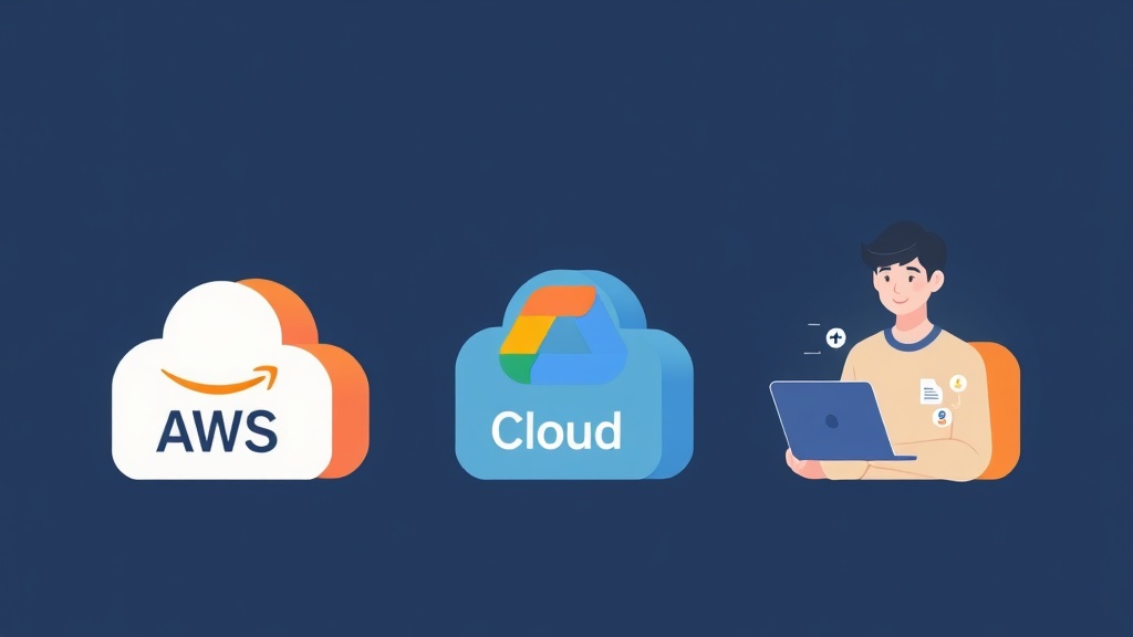 AWS Textract, Google Document AI, Abbyy FineReader 등 주요 IDP 솔루션들을 시각화한 카드 형태의 비교 이미지