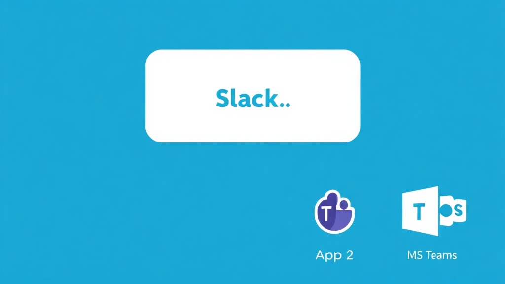 Slack, MS Teams와 같은 협업 도구들이 iPaaS(Zapier, Make.com) 허브를 통해 CRM, 프로젝트 관리, 데이터베이스, 소셜 미디어 등 다양한 외부 앱들과 연결되어 데이터가 흐르는 워크플로우 다이어그램. 팀 협업 자동화의 무한한 확장 가능성을 보여준다.