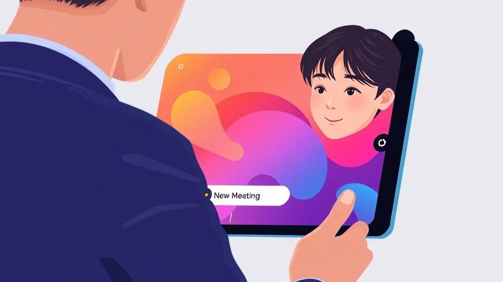 노션 자동화 버튼을 클릭하여 회의록 템플릿을 실행하는 모습