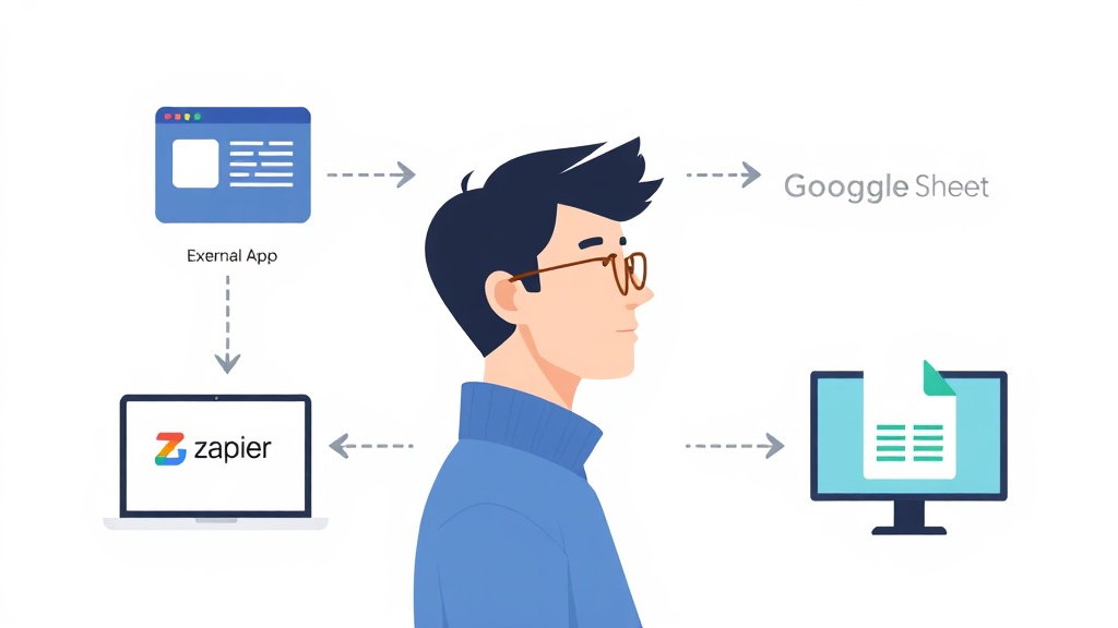 Zapier 및 Make를 활용한 외부 앱과 구글 스프레드시트 데이터 연동 자동화 프로세스