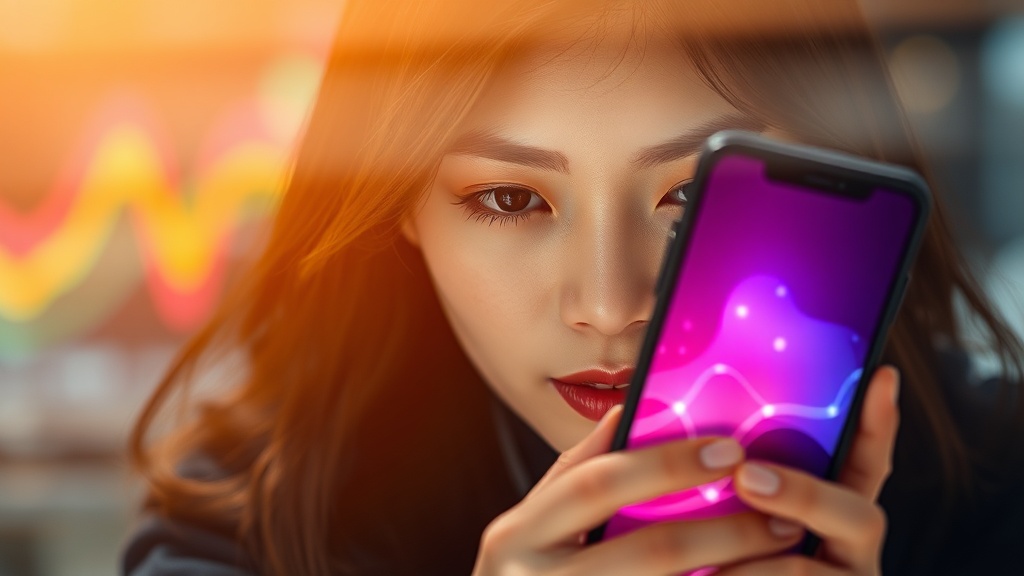 태블릿으로 AI 모델 모니터링 대시보드를 확인하는 한국인 데이터 과학자