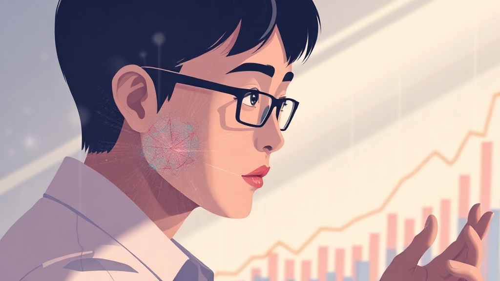 복잡한 데이터가 AI를 통해 명확하고 실행 가능한 비즈니스 인사이트로 빠르게 전환되는 것을 상징하는 시각화된 이미지