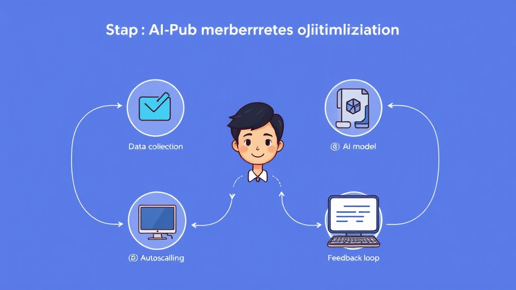 AI 기반 Kubernetes 리소스 최적화 5단계 실전 가이드 워크플로우 다이어그램